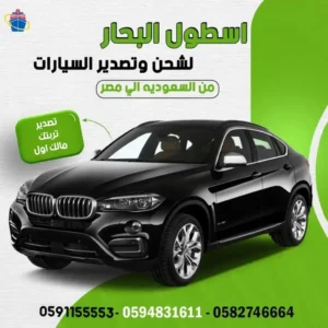 أرخص شركة شحن سيارات من السعودية إلى مصر