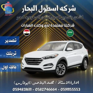 أفضل شركة شحن سيارات من السعودية الى مصر